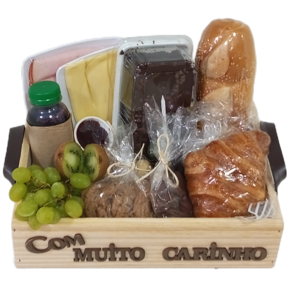 Bandeja de Café Requinte com Carinho ❤️